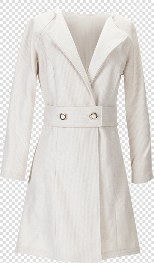 British Steele Winter White Wool Coat  HD Png DownloadTransparent PNG