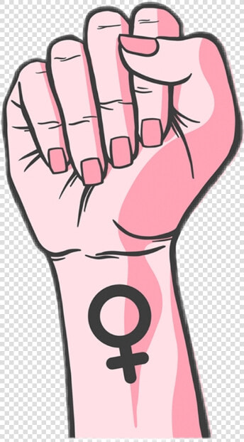  fist  girl  girlpower  power  runtheworld  tumblr   Girl Power  HD Png DownloadTransparent PNG