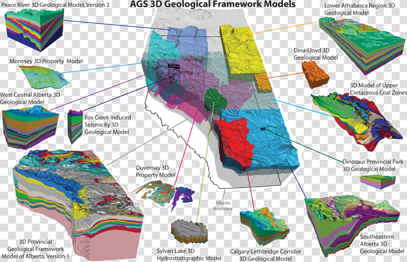 Bedrock Geology Of Alberta  HD Png DownloadTransparent PNG