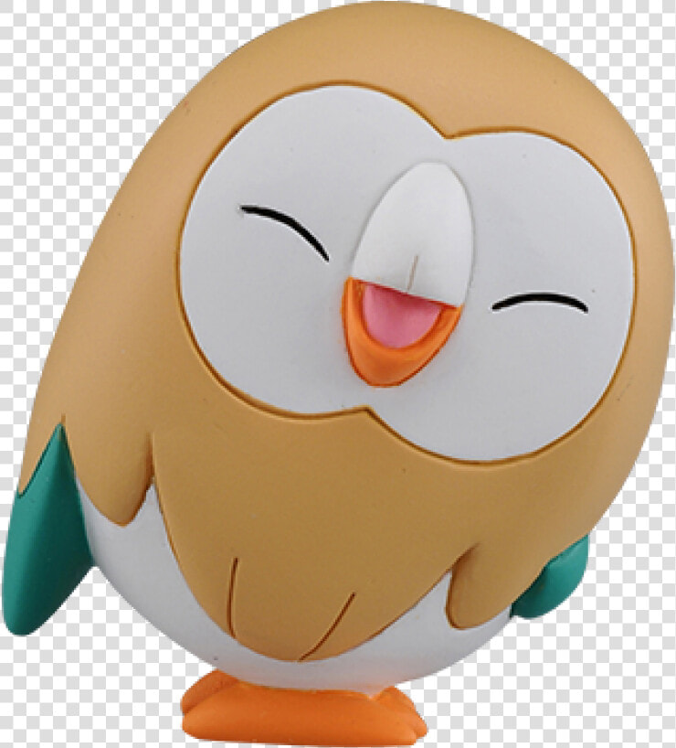 Rowlet Action Figure Pokemon  HD Png DownloadTransparent PNG