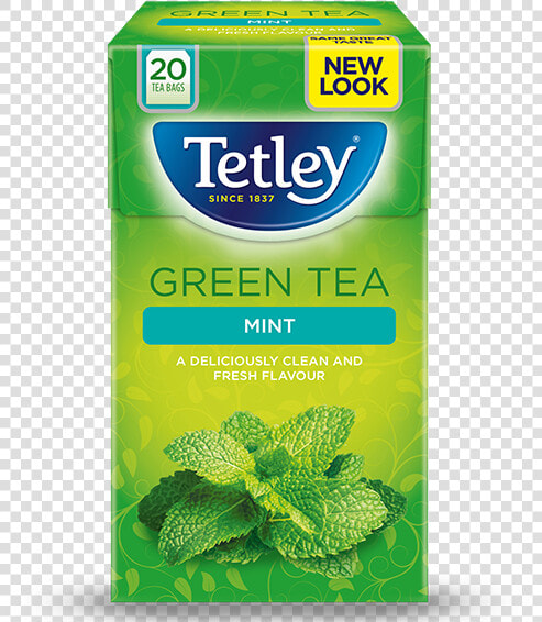 Green Tea Mint   Tetley Green Tea Mint  HD Png DownloadTransparent PNG