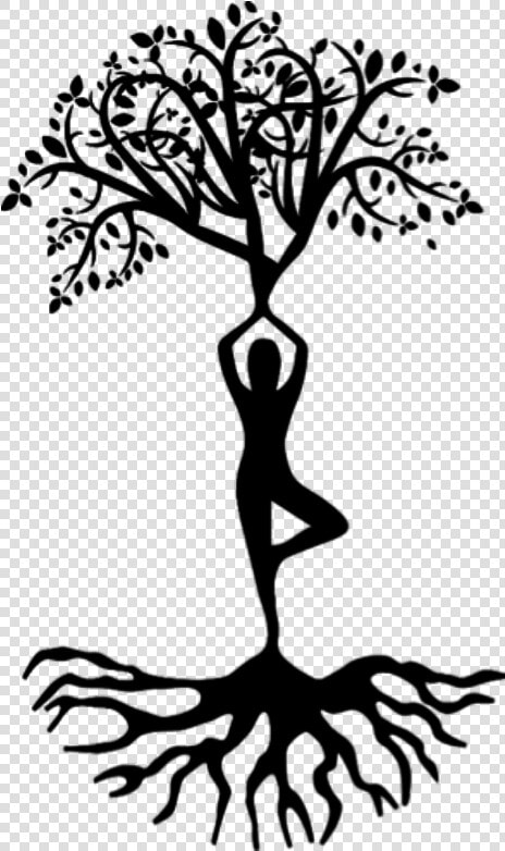 Transparent Tree Shadow Clipart   Clipart Yoga Tree Pose  HD Png DownloadTransparent PNG