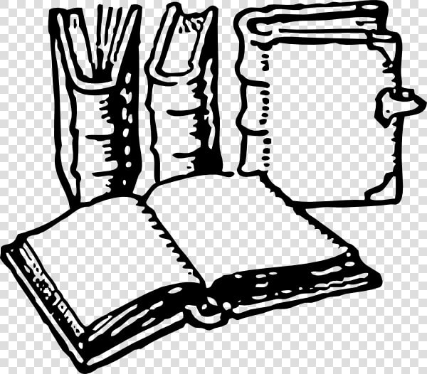 Books Border Clipart   Harry Potter Books Line Art  HD Png DownloadTransparent PNG