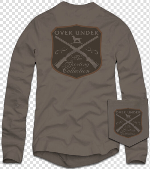 L s Sporting Collection T shirt Driftwood   Long sleeved T shirt  HD Png DownloadTransparent PNG