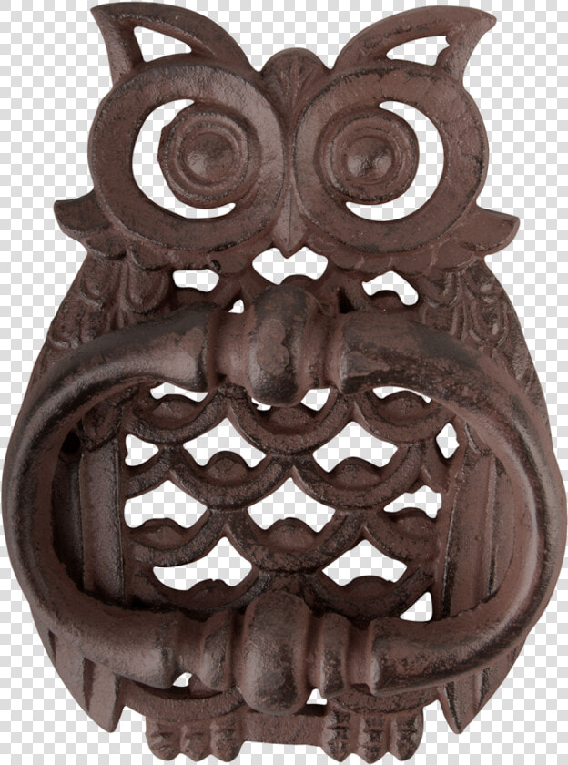 Owl Doorknocker   Owl Door Cast  HD Png DownloadTransparent PNG