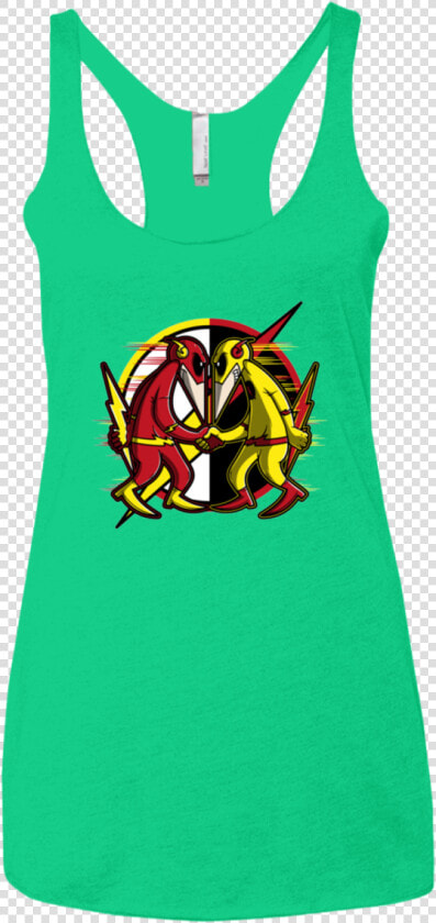 Flash Vs Reverse Women S Triblend Racerback Tank   Shirt  HD Png DownloadTransparent PNG