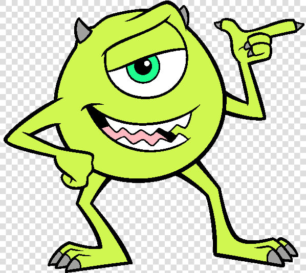 Mike Wazowski   Monsters Inc Clipart  HD Png DownloadTransparent PNG