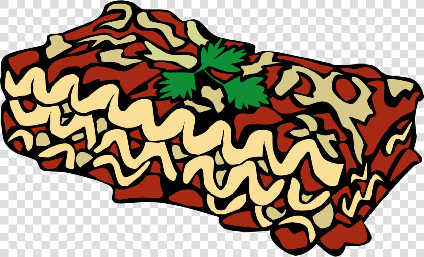 Dinner Vector Animated   Lasagna Clipart  HD Png DownloadTransparent PNG