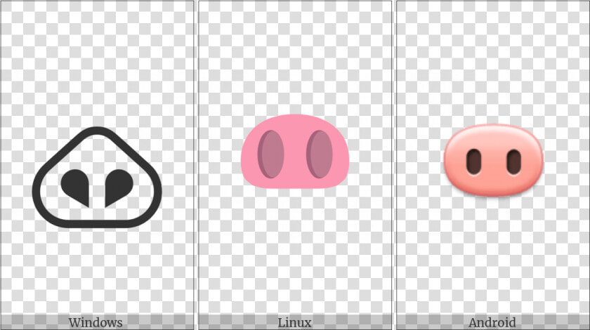 Pig Nose On Various Operating Systems   Circle  HD Png DownloadTransparent PNG