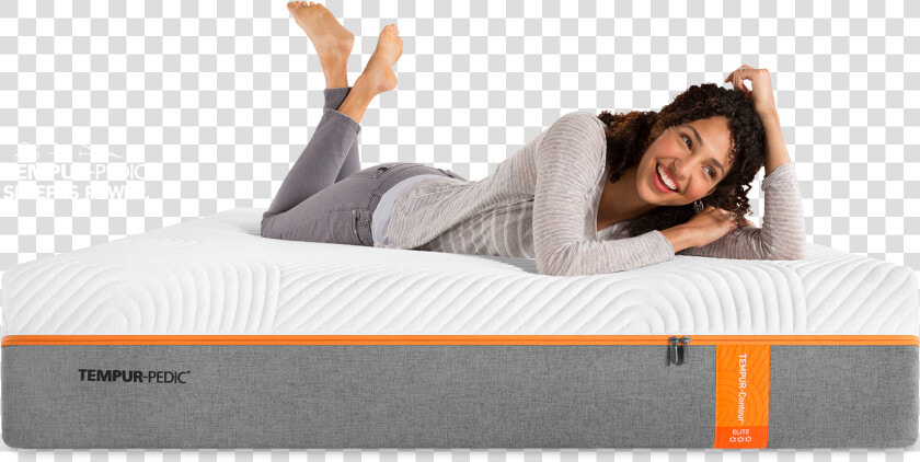 The Tempur Contour Mattress Collection By Tempur Pedic   Sabrina On Tempurpedic Mattress  HD Png DownloadTransparent PNG