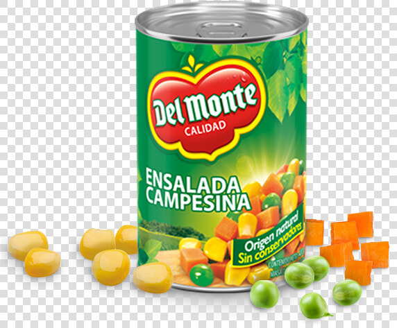 Ensalada Campesina Del Monte   Elote Dorado Del Monte  HD Png DownloadTransparent PNG