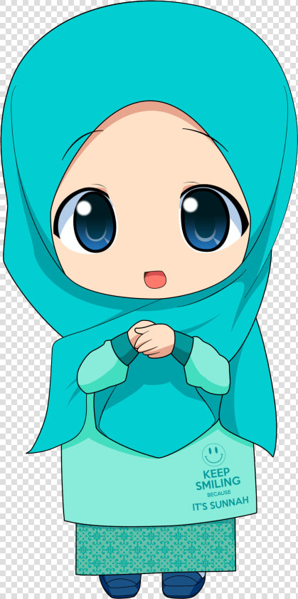 Kartun Hijab Png   Muslim Png  Transparent PngTransparent PNG