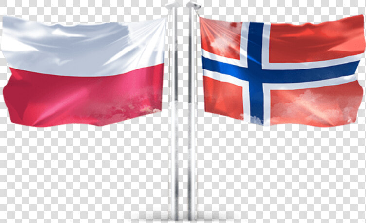 Flaga Polski I Norwegii  HD Png DownloadTransparent PNG