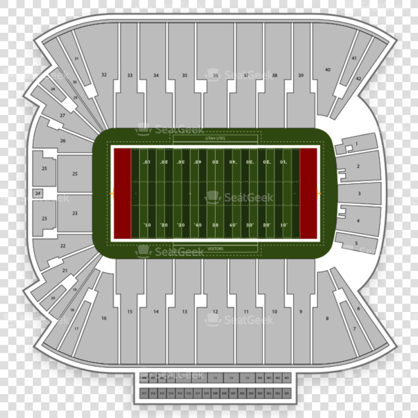 Map Chart Ou Stadium Seating  HD Png DownloadTransparent PNG