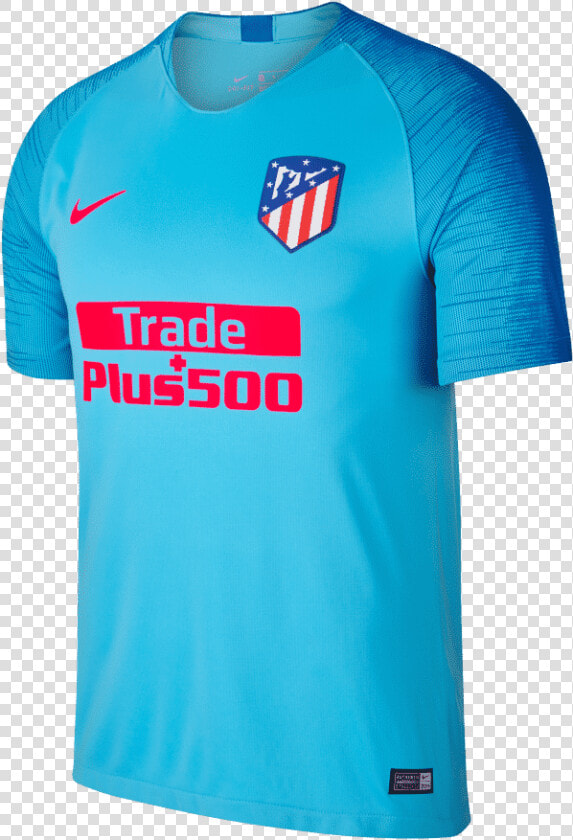 Maillot Exterieur Atletico Madr   Atletico Madrid Top 2018 2019  HD Png DownloadTransparent PNG