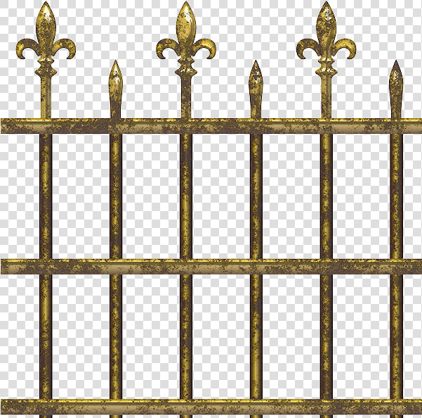 Old Metal Fence Png Clipart   Png Download   Old Metal Fence Png  Transparent PngTransparent PNG