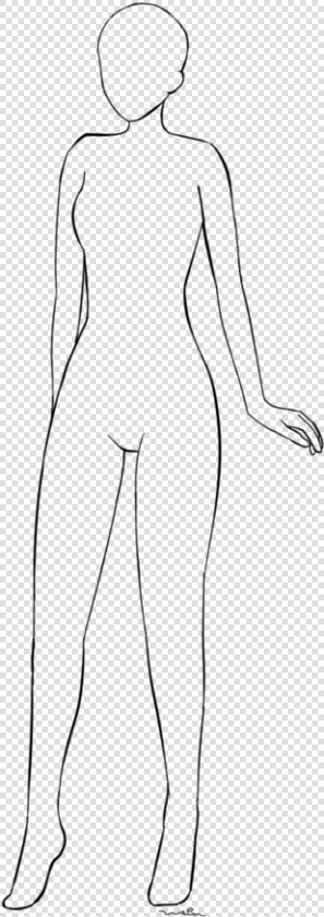 Female Base Drawing Pinterest And F2u Female Outfit   Female Base Lineart  HD Png DownloadTransparent PNG