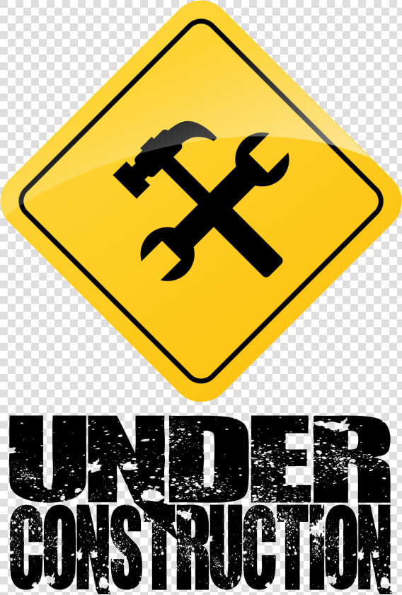 Transparent Construction Sign Png   Under Construction Banner Png  Png DownloadTransparent PNG