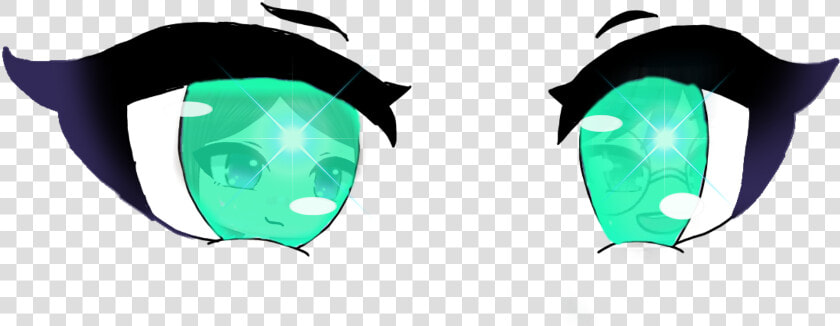  freetoedit  green  eyes  gacha  gachalife  greeneyes   Gacha Life Green Eyes  HD Png DownloadTransparent PNG