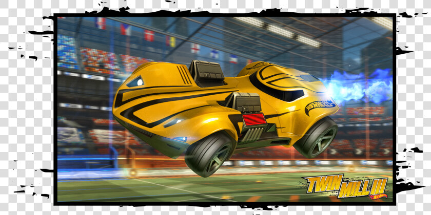 Rocket League Hot Wheels Twin Mill Iii  HD Png DownloadTransparent PNG