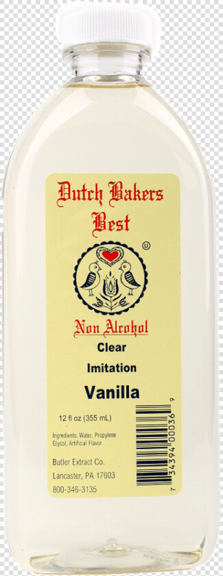 Dutch Bakers Best Clear Imitaion Vanilla 12oz   Palmer  39 s Dry Itchy Skin Oil  HD Png DownloadTransparent PNG