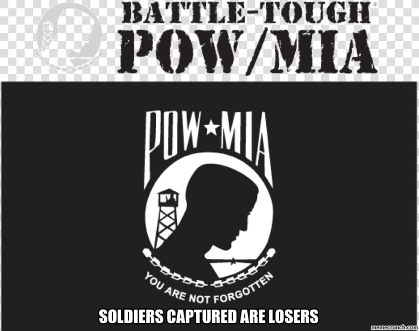 Pow   High Res Pow Mia Flag  HD Png DownloadTransparent PNG