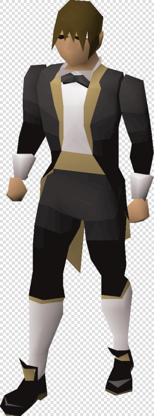 Dark Tuxedo Jacket Osrs  HD Png DownloadTransparent PNG