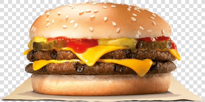 Burger King Double Cheeseburger Meal  HD Png DownloadTransparent PNG