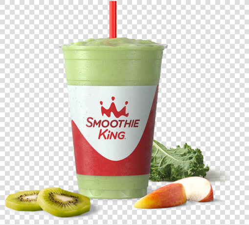 Sk Kids Apple Kiwi Bunga With Ingredients   Smoothie King Smoothie  HD Png DownloadTransparent PNG