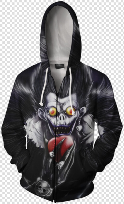 Death Note Ryuk Hoodie   Hoodie  HD Png DownloadTransparent PNG