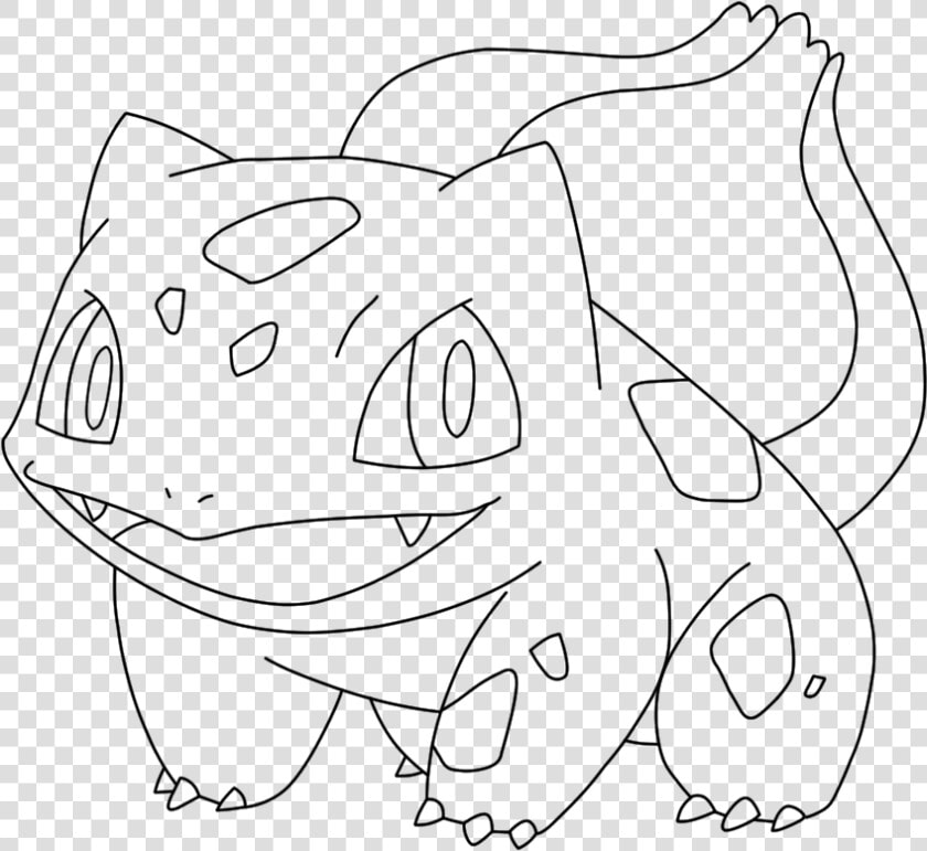 Bulbasaur Pokemon Clipart Black And White  HD Png DownloadTransparent PNG