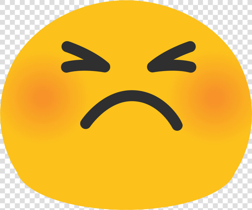 Blushing Emoji Png   Cute Angry Face Emoji  Transparent PngTransparent PNG