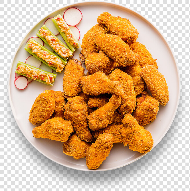 Oven Fried Chicken Wings   Chicken Wings Top View Png  Transparent PngTransparent PNG