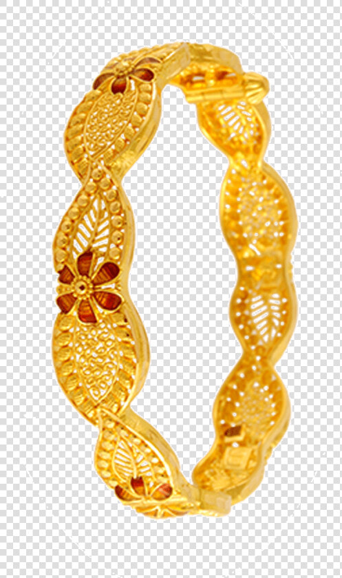 22kt Yellow Gold Bangle For Women   Gold Bangles By Pc Chandra Jewellers  HD Png DownloadTransparent PNG