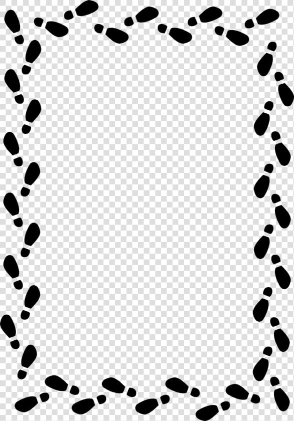 Clip Art Free Cliparts Download Clip   Shoe Print Border Clip Art  HD Png DownloadTransparent PNG