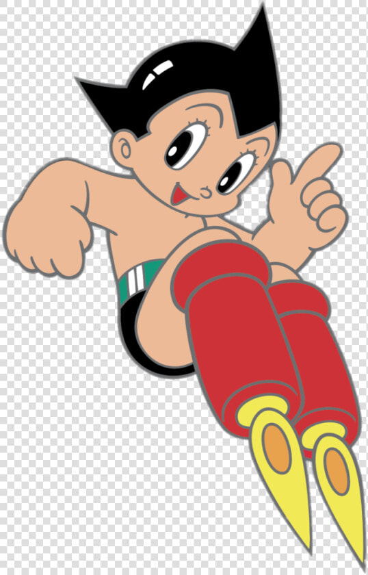 Astro Boy Landing   Astro Boy Flying Clipart  HD Png DownloadTransparent PNG