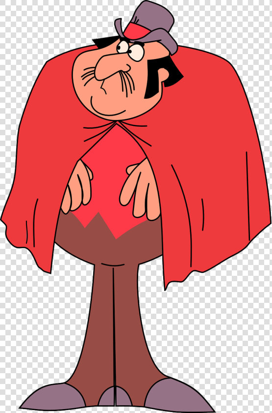 Character  Man  Confused  Cape  Hat  Red  Sideburns   Vector Graphics  HD Png DownloadTransparent PNG