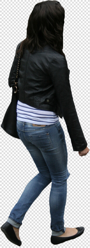 Leather Jacket   Png Download   Cut Out People From Above  Transparent PngTransparent PNG