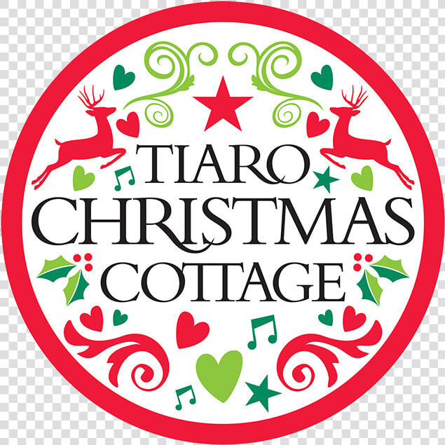 Tiaro Christmas Cottage Logo   Tiaro Christmas Cottage  HD Png DownloadTransparent PNG