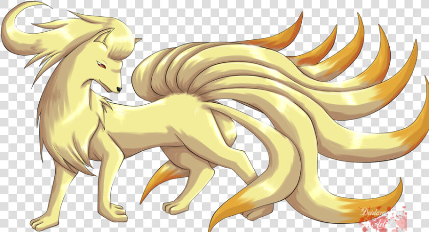 Ninetales Pokemon Wallpaper Ninetales By Deidaraemoartist  HD Png DownloadTransparent PNG