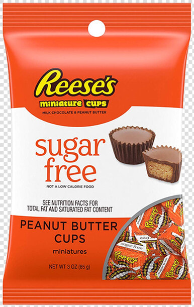 Reese S Sugar Free Miniature Peanut Butter Cups  HD Png DownloadTransparent PNG