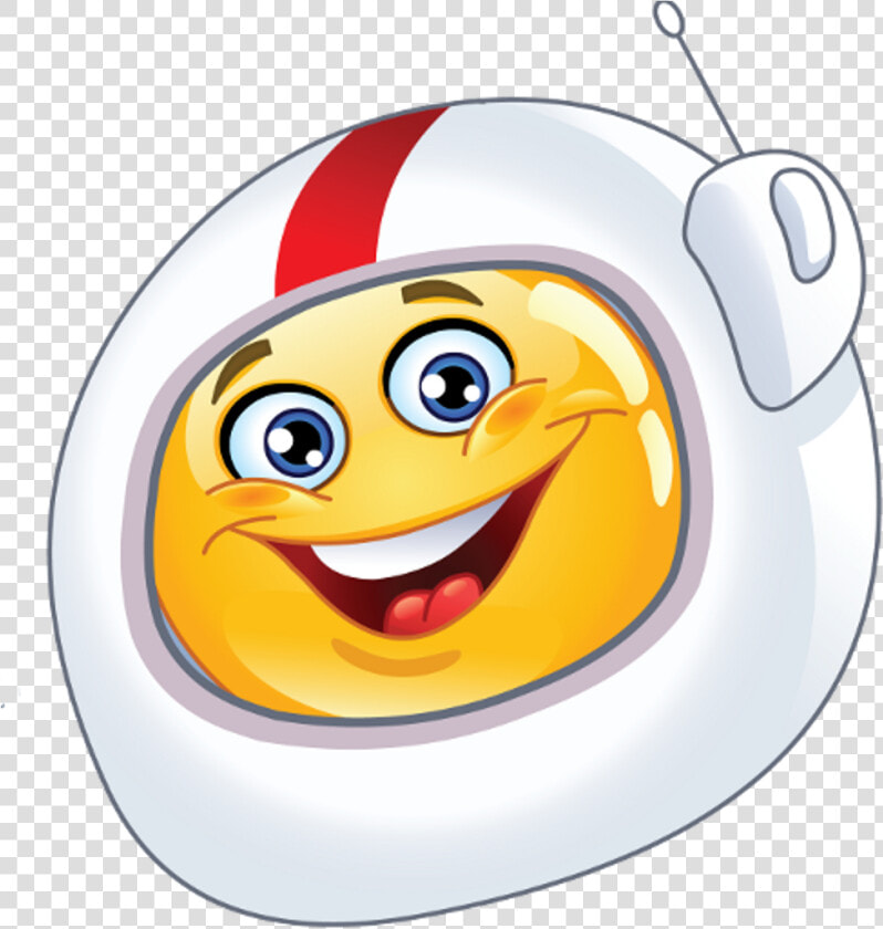 Transparent Eye Roll Emoji Png   Astronaut Smiley  Png DownloadTransparent PNG