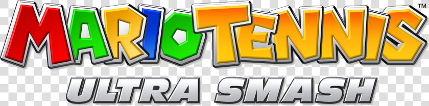 Ultra Smash Logo   Mario Tennis Ultra Smash Logo  HD Png DownloadTransparent PNG