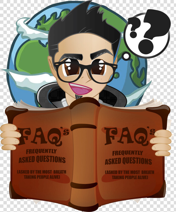 Cash Home Buyers Hub Guy Reading Faq   Cartoon  HD Png DownloadTransparent PNG