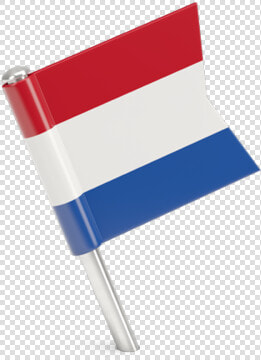 Square Flag Pin   Netherlands Flag Pin Png  Transparent PngTransparent PNG