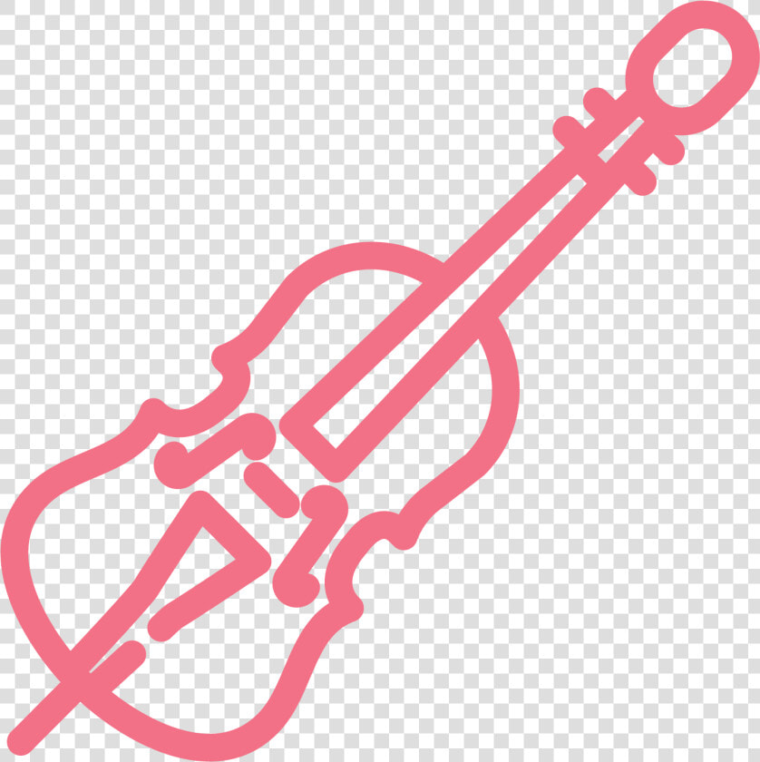 Simple Drawing Of A Violin Clipart   Png Download   Violin  Transparent PngTransparent PNG