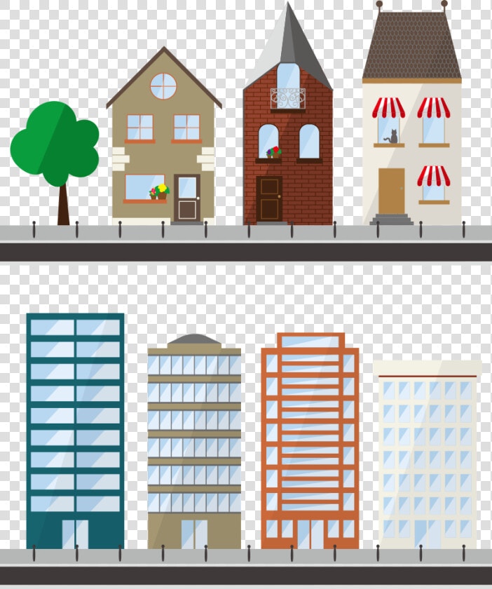 Transparent Apartment Clipart   Apartment Building Vectors Png  Png DownloadTransparent PNG