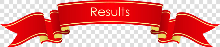 Result   Ribbon Scroll Red Banner  HD Png DownloadTransparent PNG