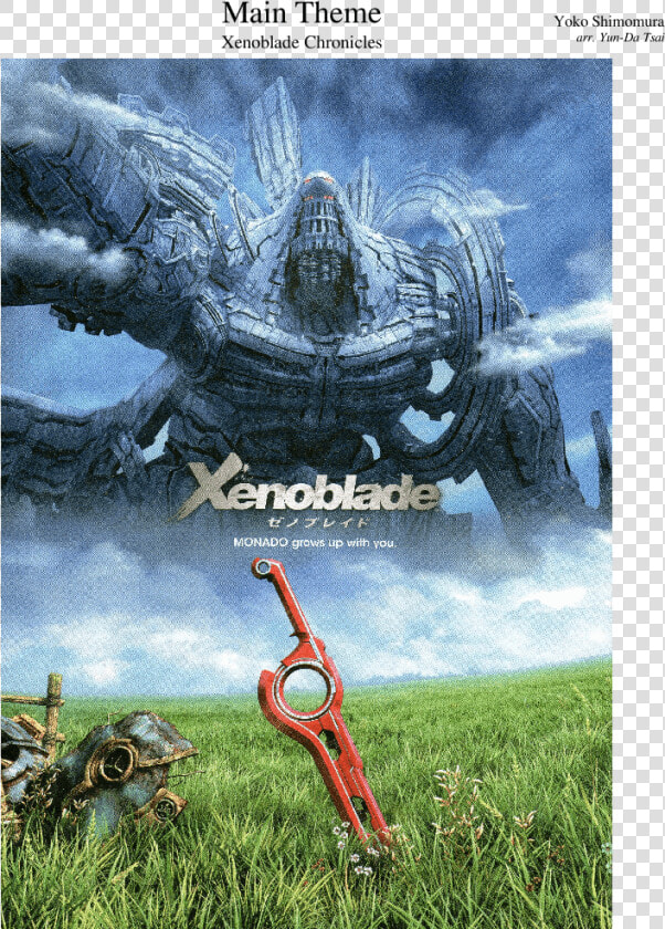 Xenoblade Chronicles Poster  HD Png DownloadTransparent PNG