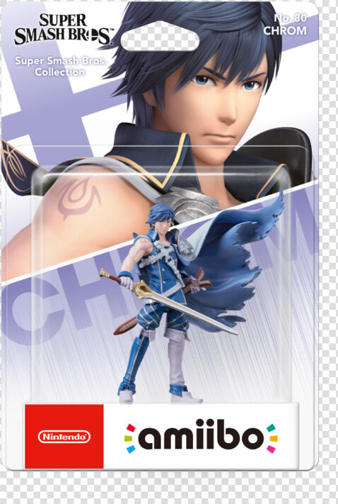 Amiibo Chrom Srcset Data   Chrom Super Smash Bros Amiibo  HD Png DownloadTransparent PNG